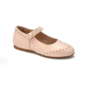 11402 - Pink Leather Girls Mary Jane Dress Shoe