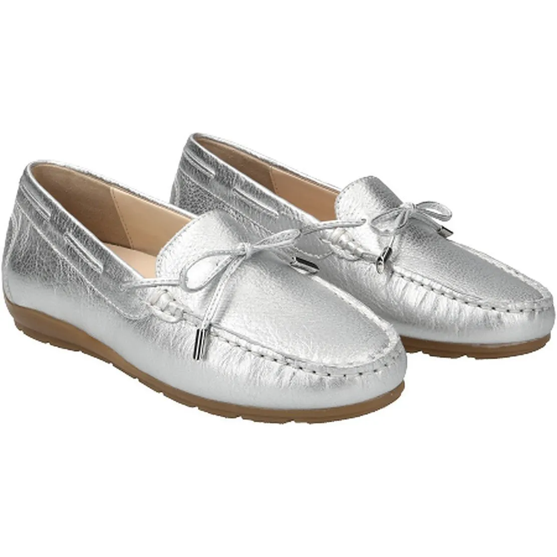 'Alabama' women's loafer - silver