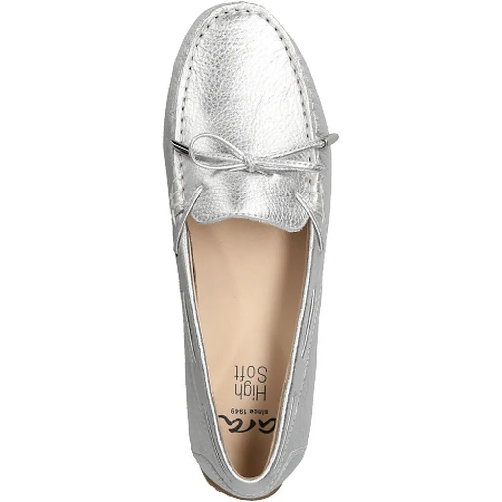 'Alabama' women's loafer - silver