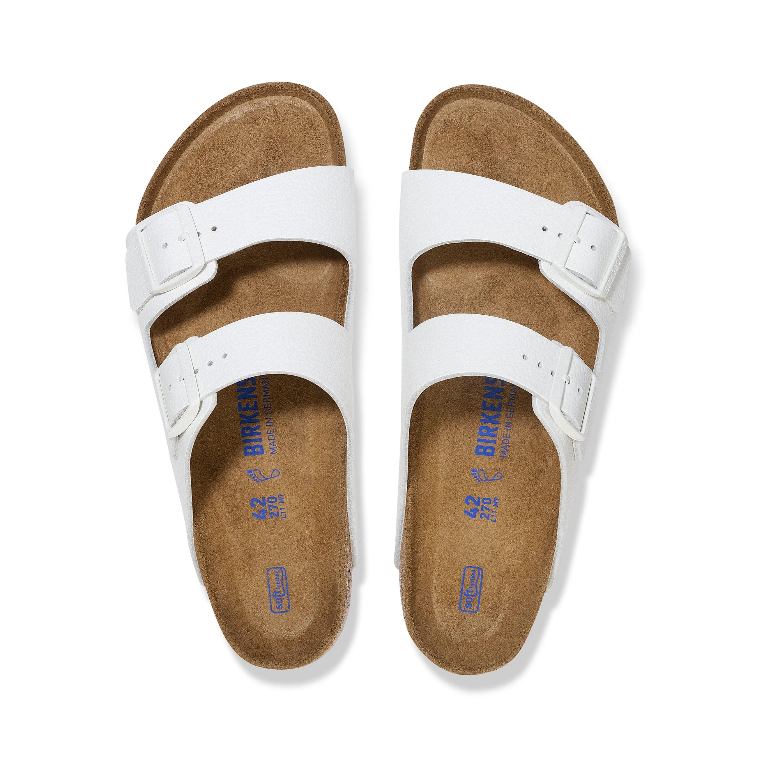 Arizona SFB White Smooth Leather