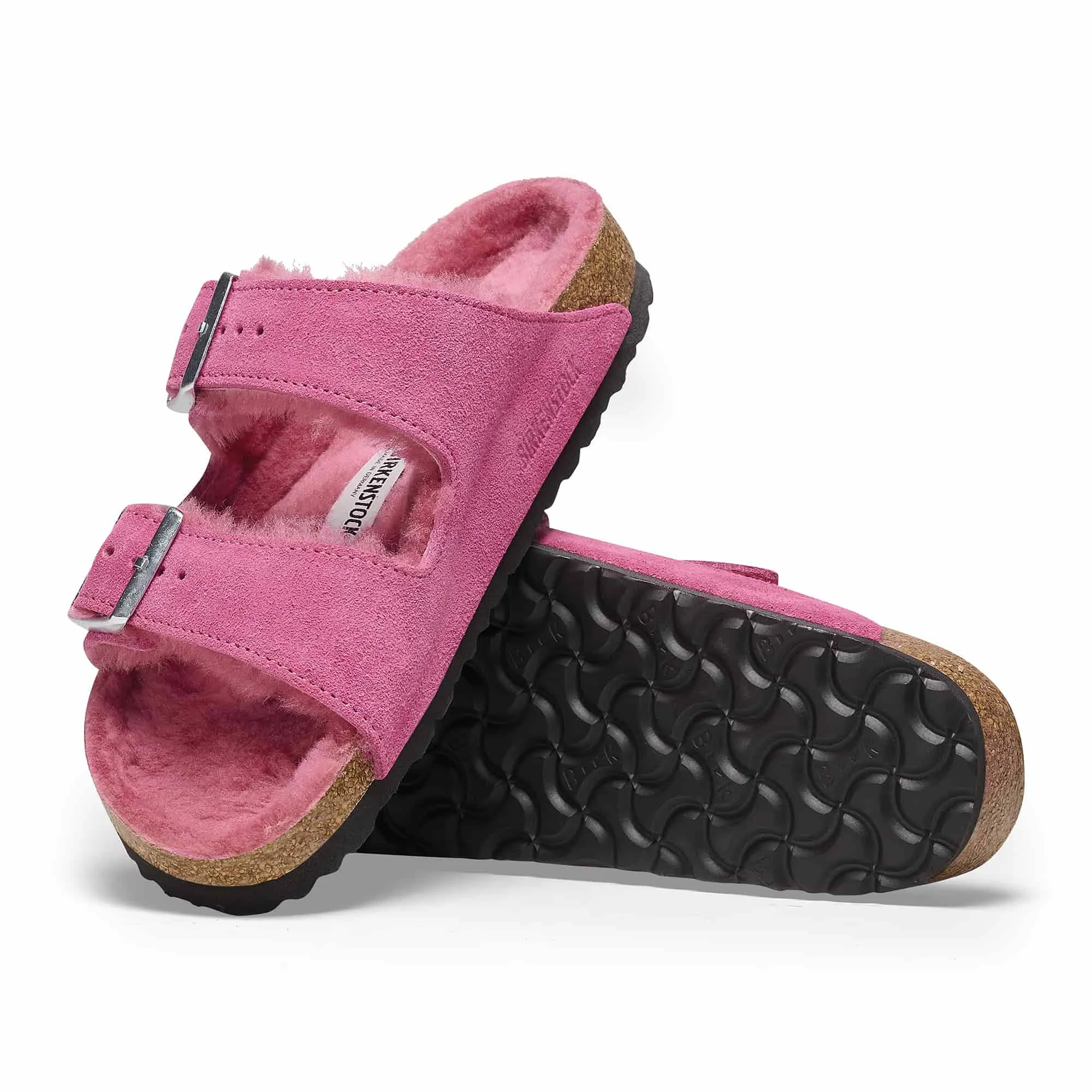 Arizona Shearling Suede Leather