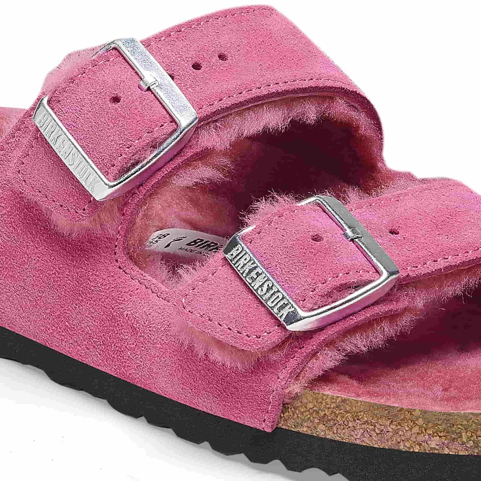 Arizona Shearling Suede Leather