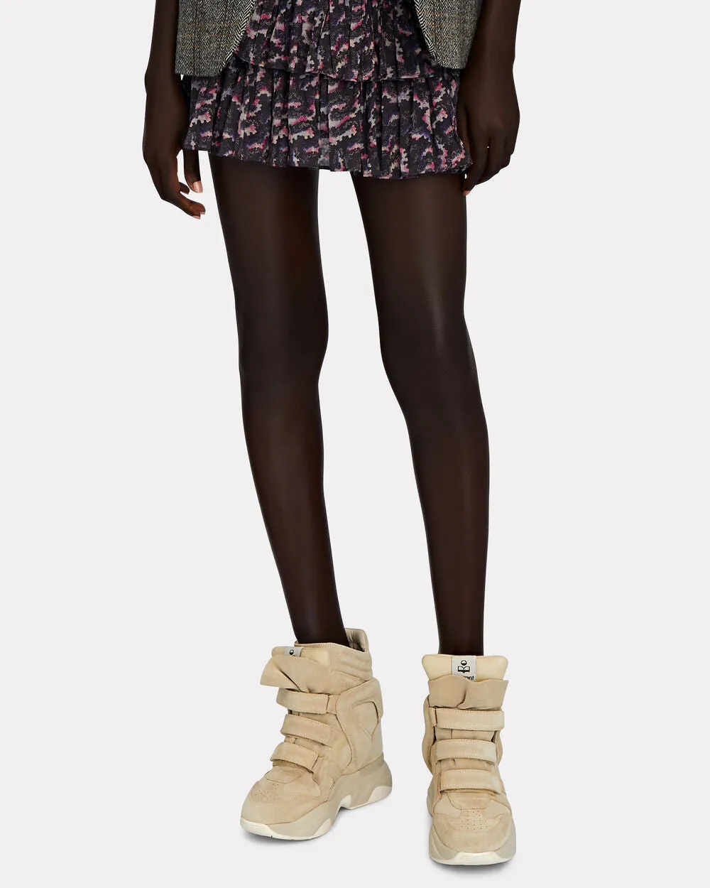 Balskee High-Top Wedge Sneakers