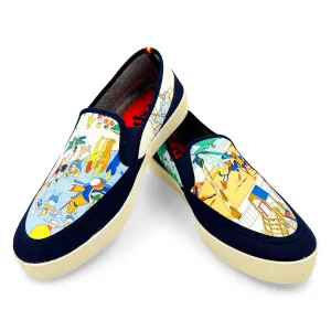 BEACH NUAGE Blue Sport Loafer