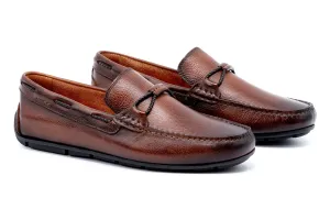 Bermuda Braid Bit Loafer - BOURBON