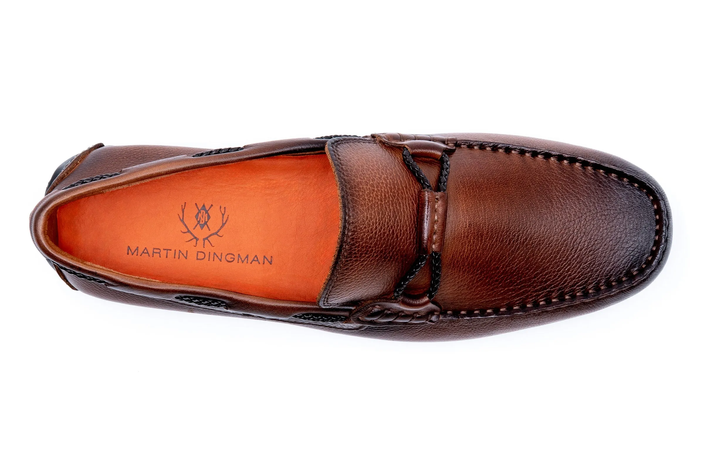 Bermuda Braid Bit Loafer - BOURBON
