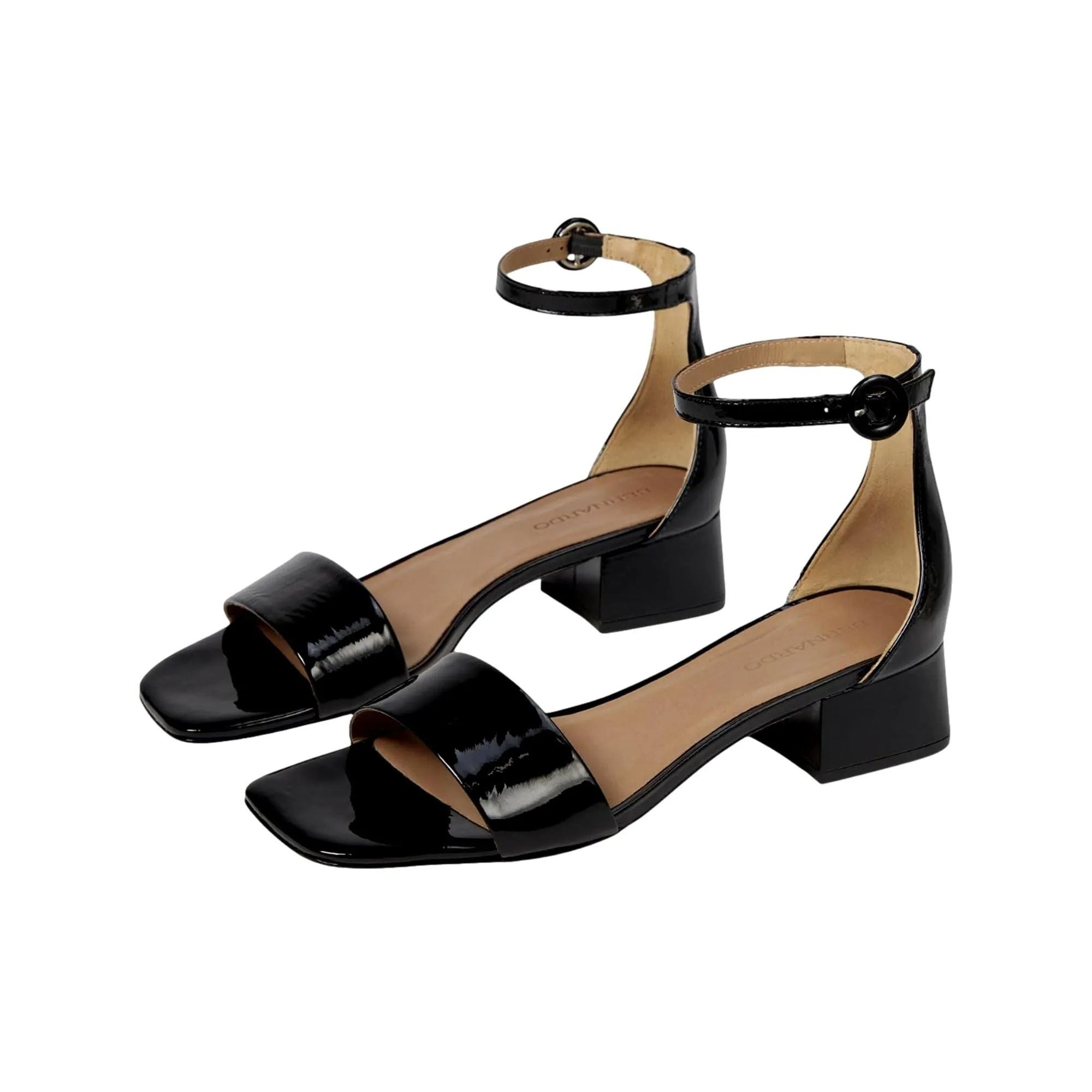 Bernardo Jalena Black Soft Patent  JALENA Women's
