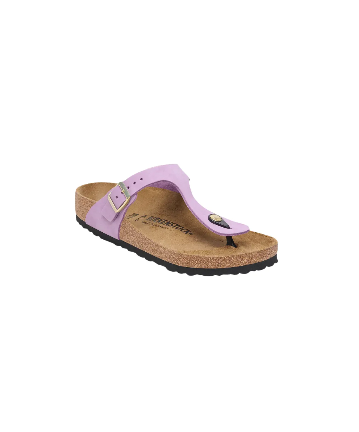 Birkenstock Gizeh Nubuck Leather Crocus Sandals