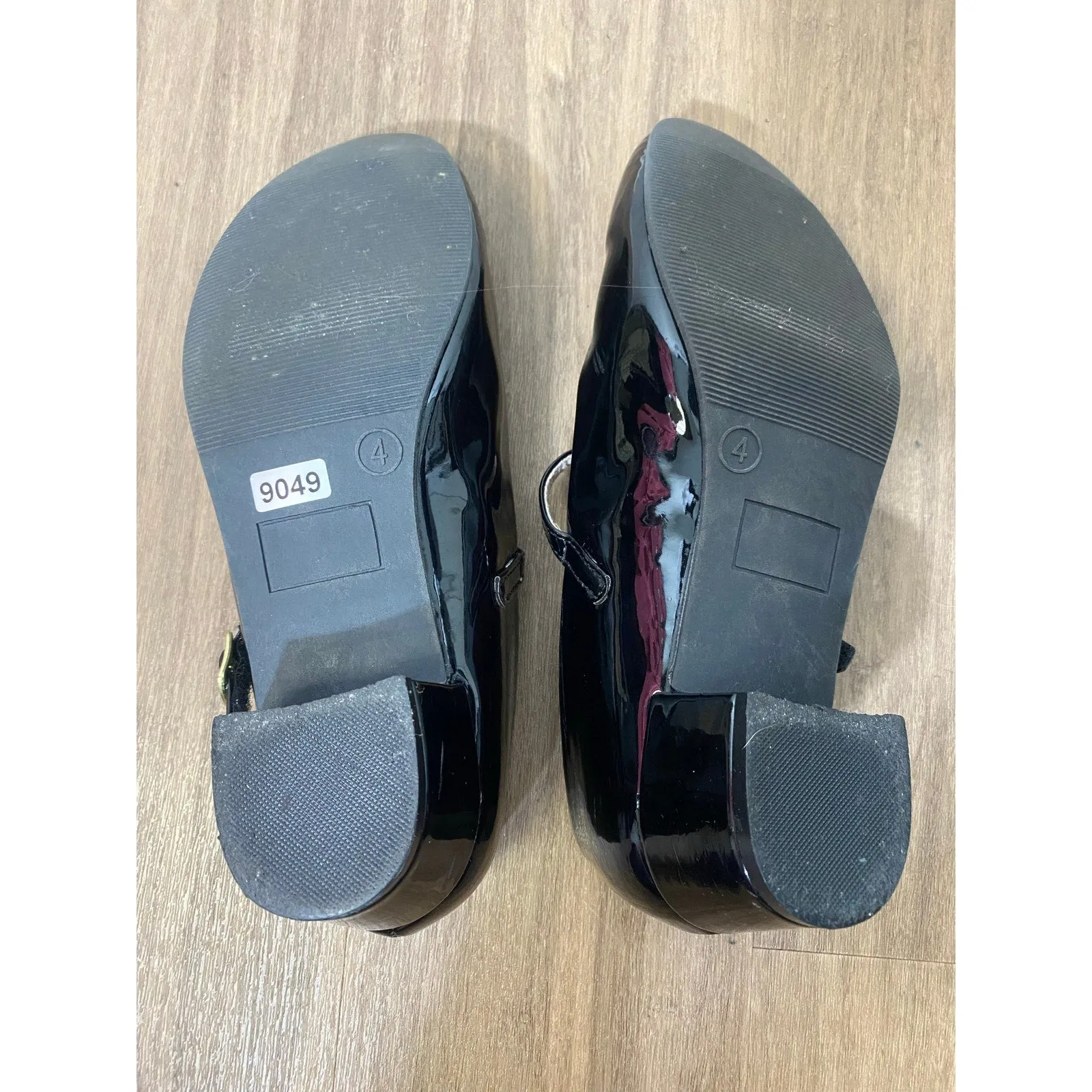 Black Patent Leather Mary Jane SHOES Girls Sz 4