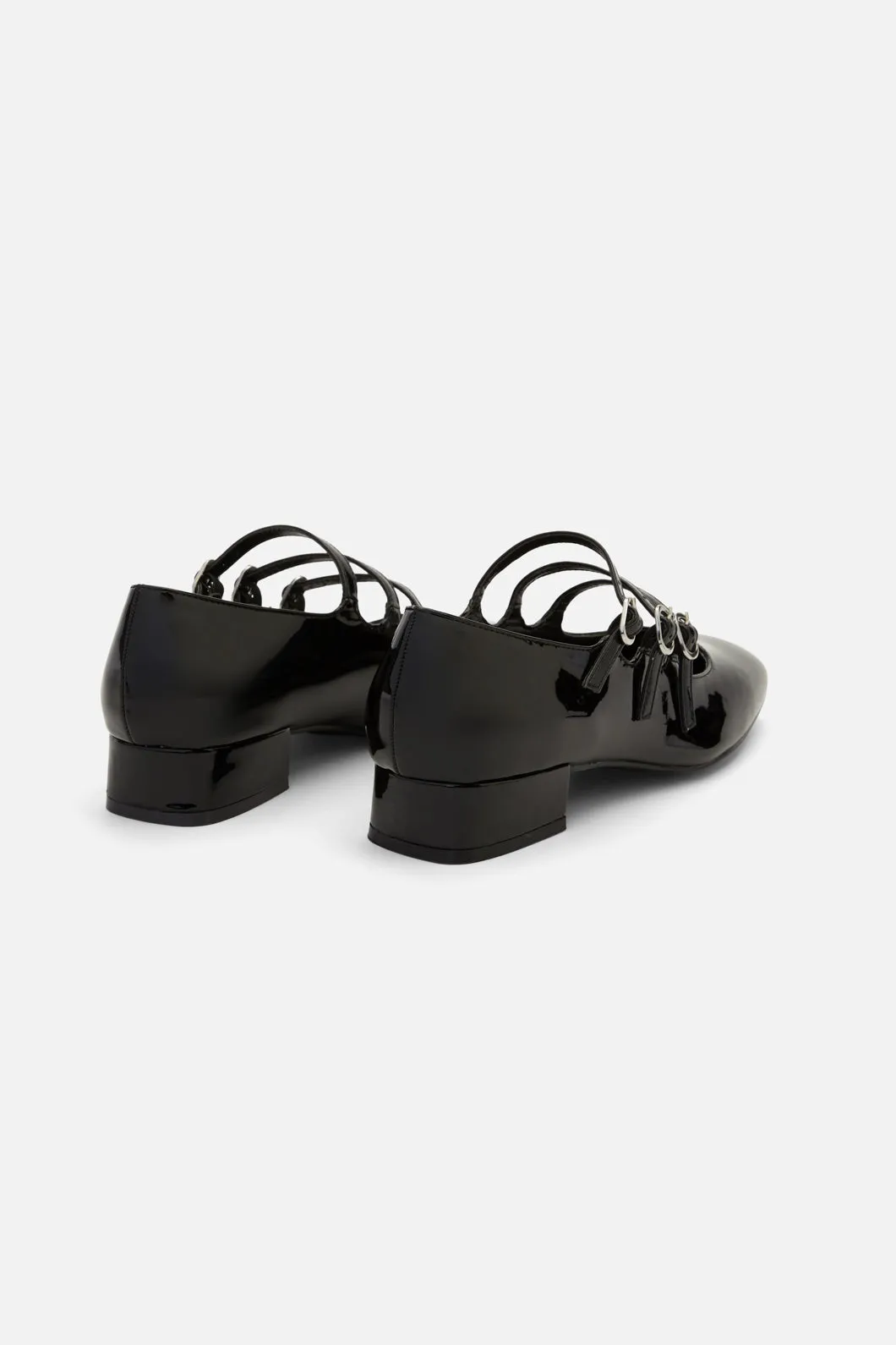 Black Strappy Mary Jane