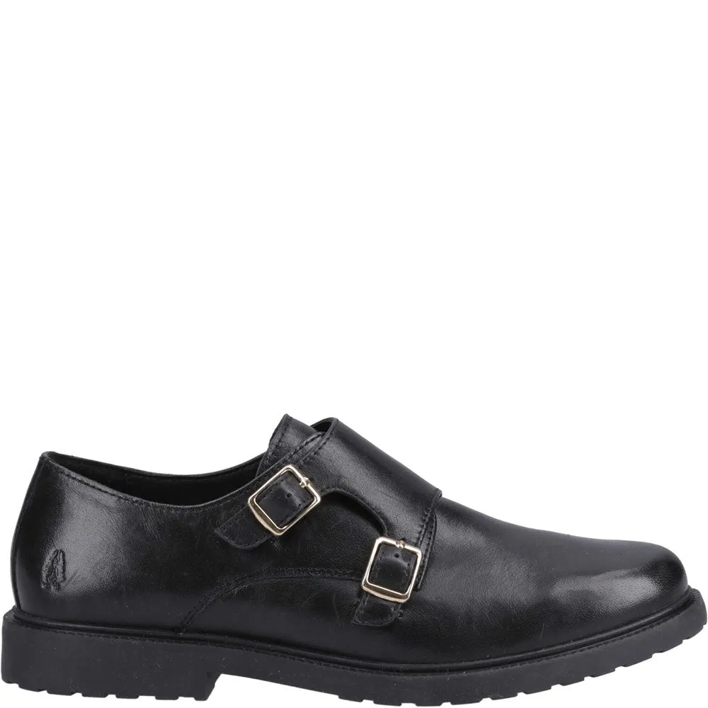 Black Verity Monk Shoes