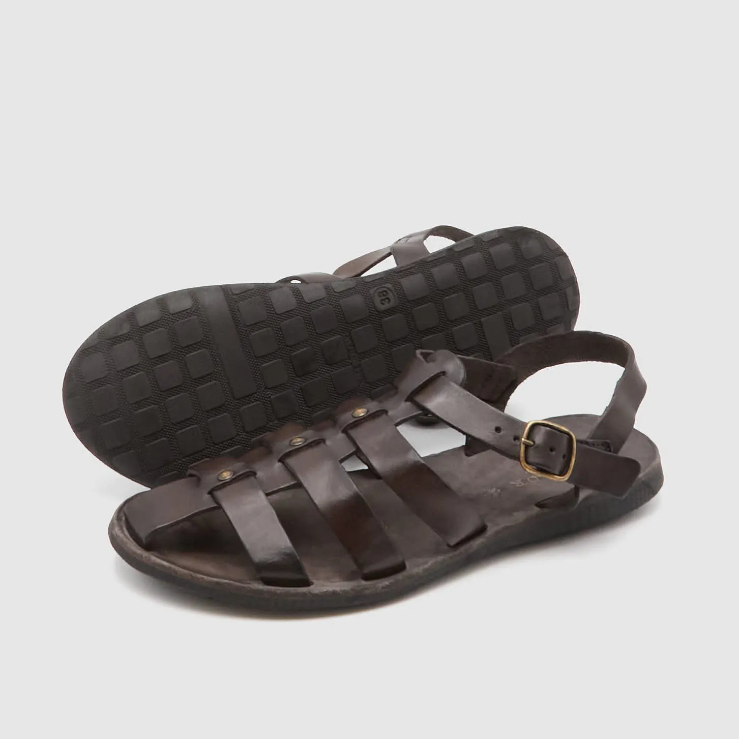 Brador Ladies Leather Sandals