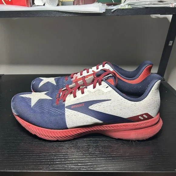 Brooks Launch 8 ‘Texas Star’ Running Shoe Men’s Size 12 Medium (D) 1103581D621