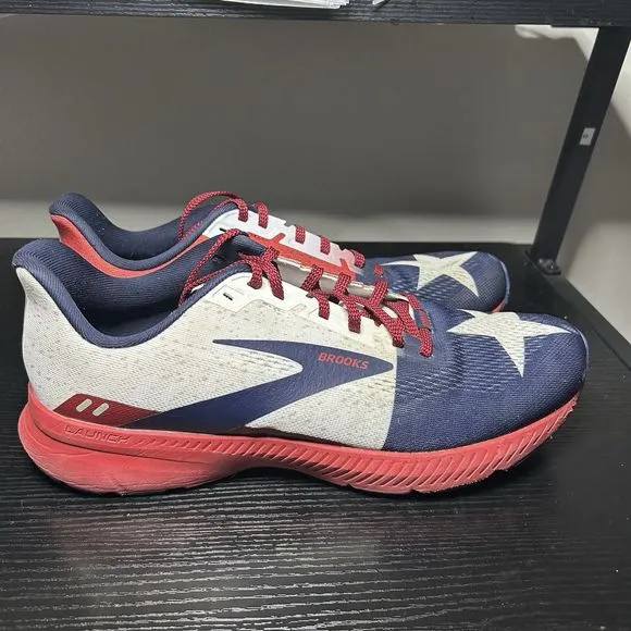 Brooks Launch 8 ‘Texas Star’ Running Shoe Men’s Size 12 Medium (D) 1103581D621