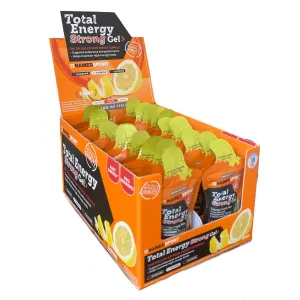 Caja de Geles Namedsport Total Energy Strong Lemon 40ml 24 Unidades