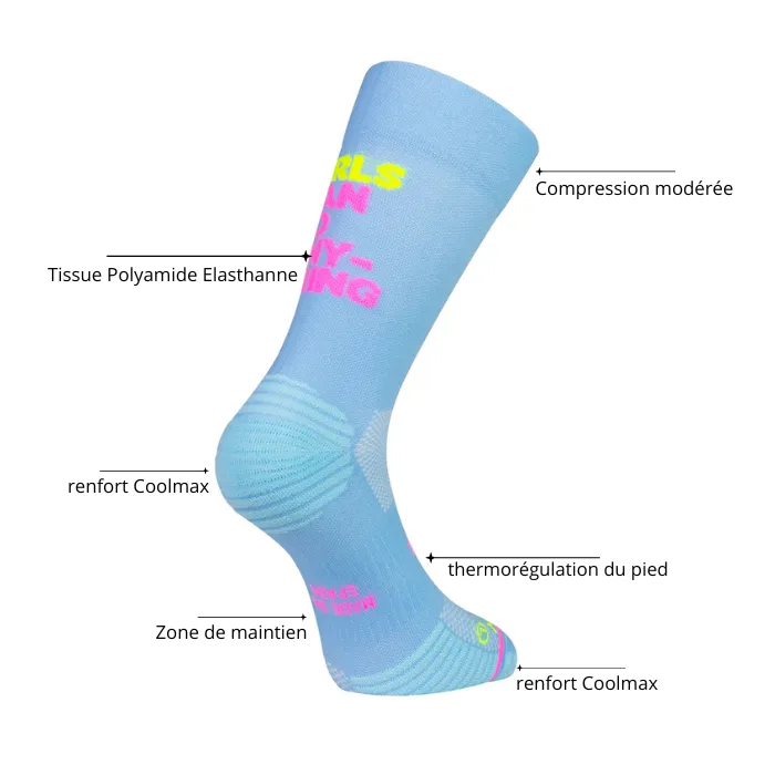 Chaussettes running Run or die - SPORCKS