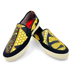 CHEF MORS Yellow/Black Sport Loafer