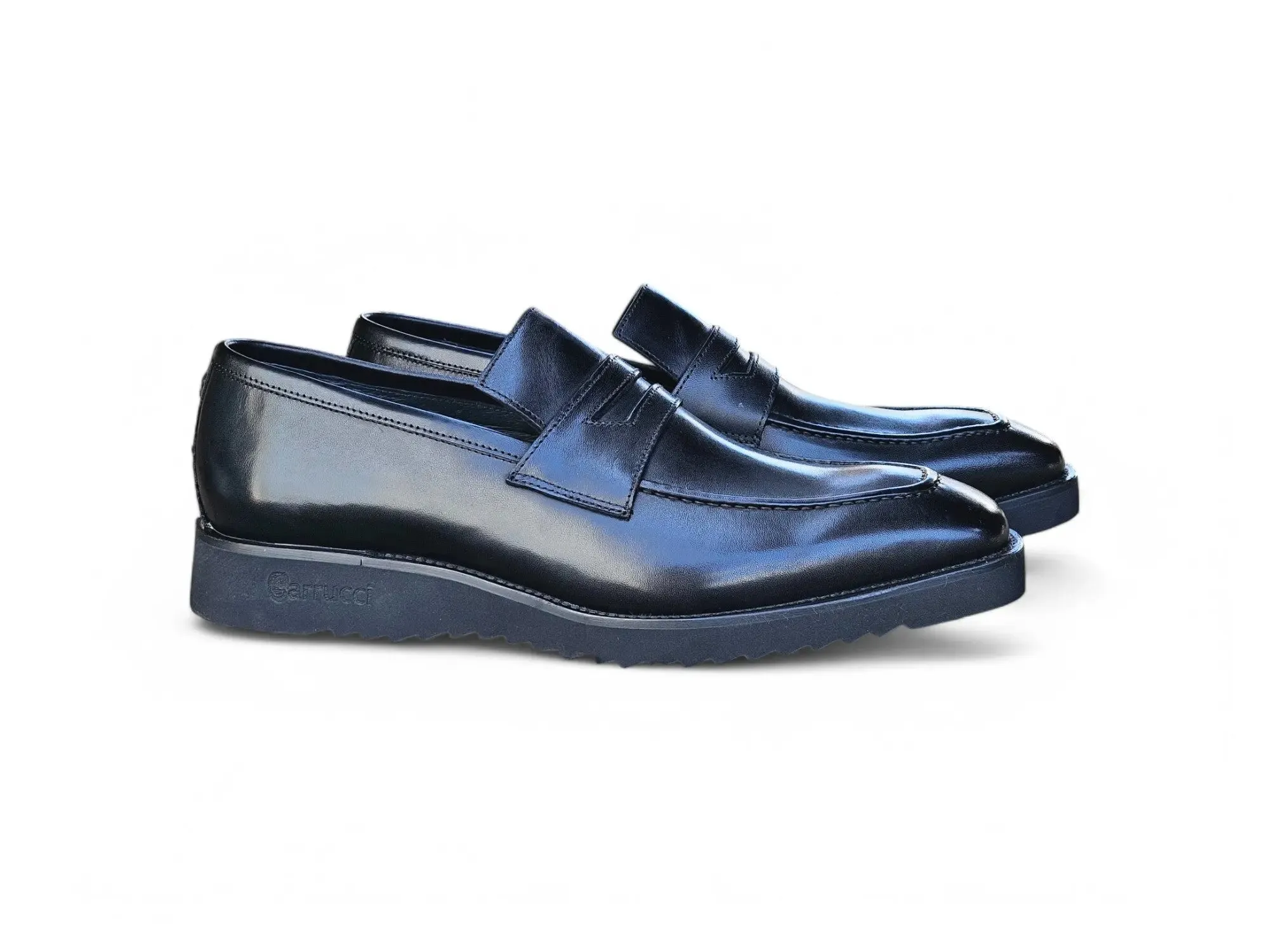 Chic Patina Burnished Penny Loafer