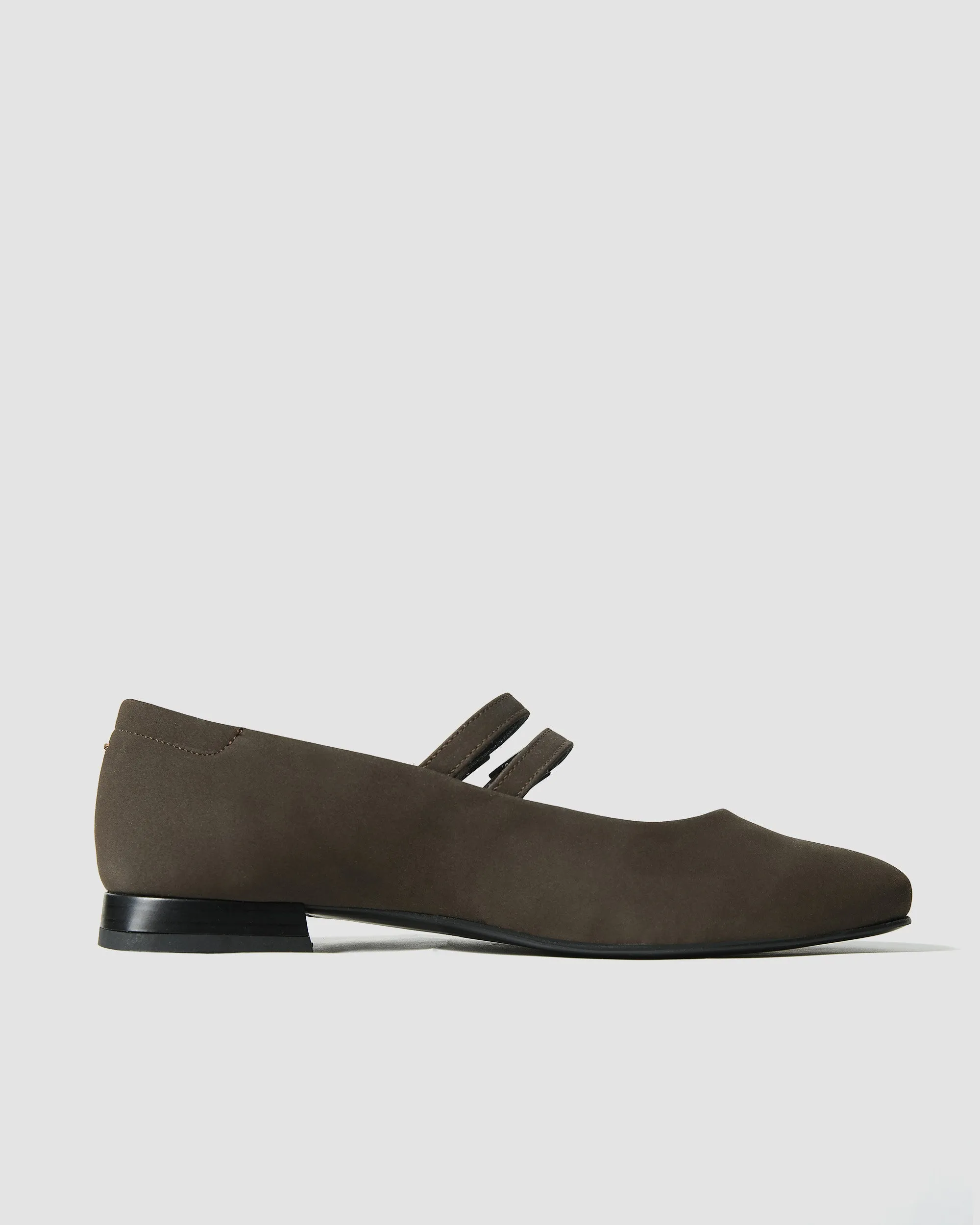 Chocolate Mary Jane Pumps brown ballerinas
