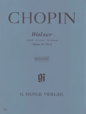 Chopin: Waltz in A Minor Op 34 No 2 Piano Solo