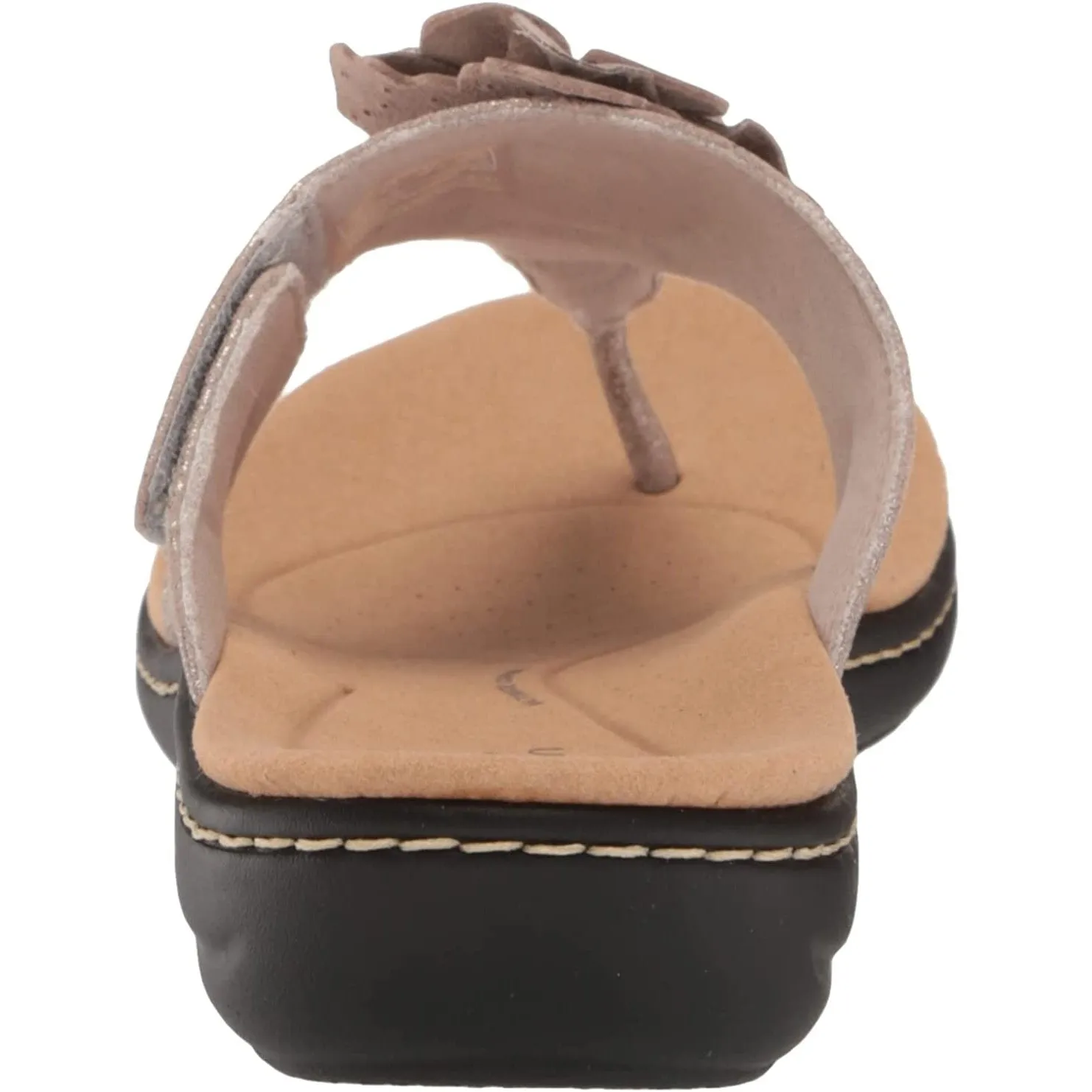 Clarks Women's Laurieann Gema Taupe Metallic