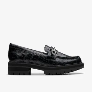 Clarks Women's Orianna Bit Black Croc 26180311