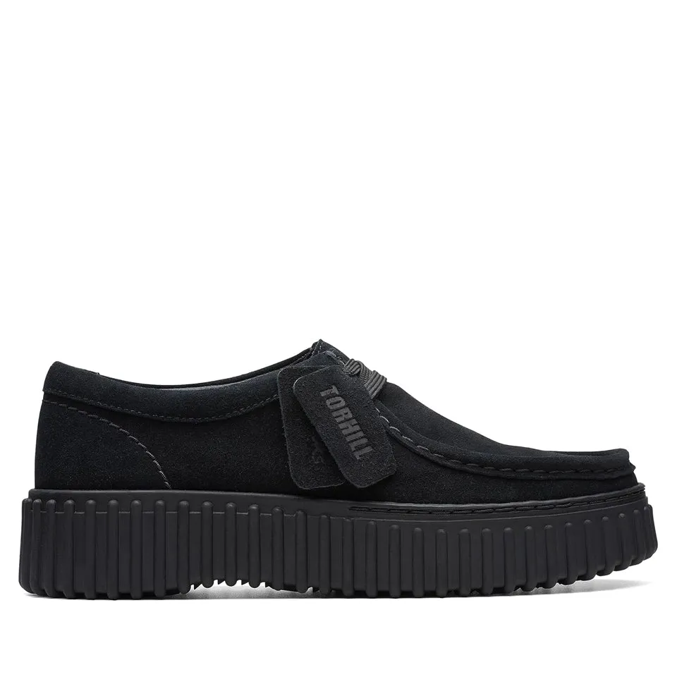 Clarks Women's Torhill Bee Black/Black Suede 26175406
