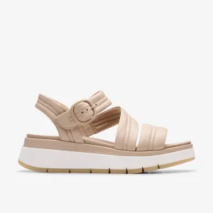 Clarks Women's Tuscan Strap Sand Leather 26181475