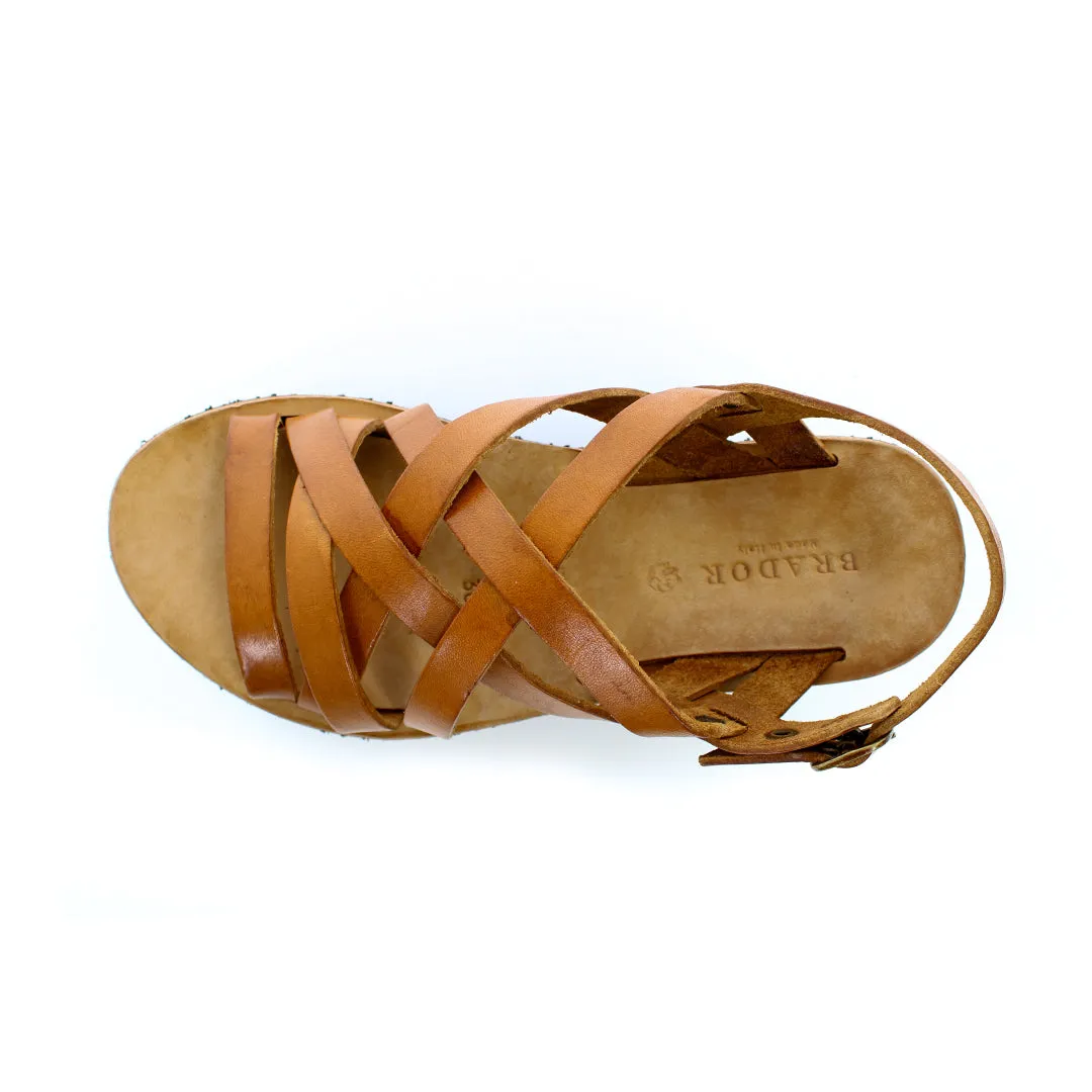 COLOMBIA TAN SANDALS