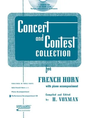 CONCERT AND CONTEST FRENCH HORN CD ONLY