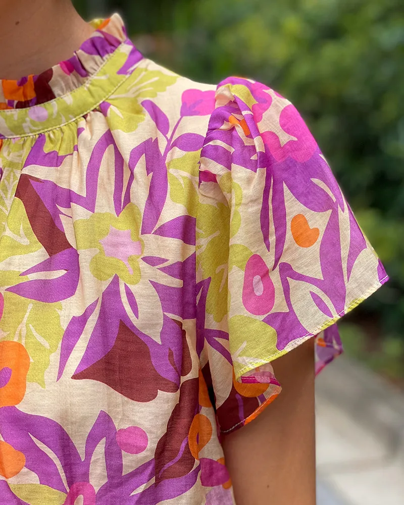 Corley Floral Print Dress