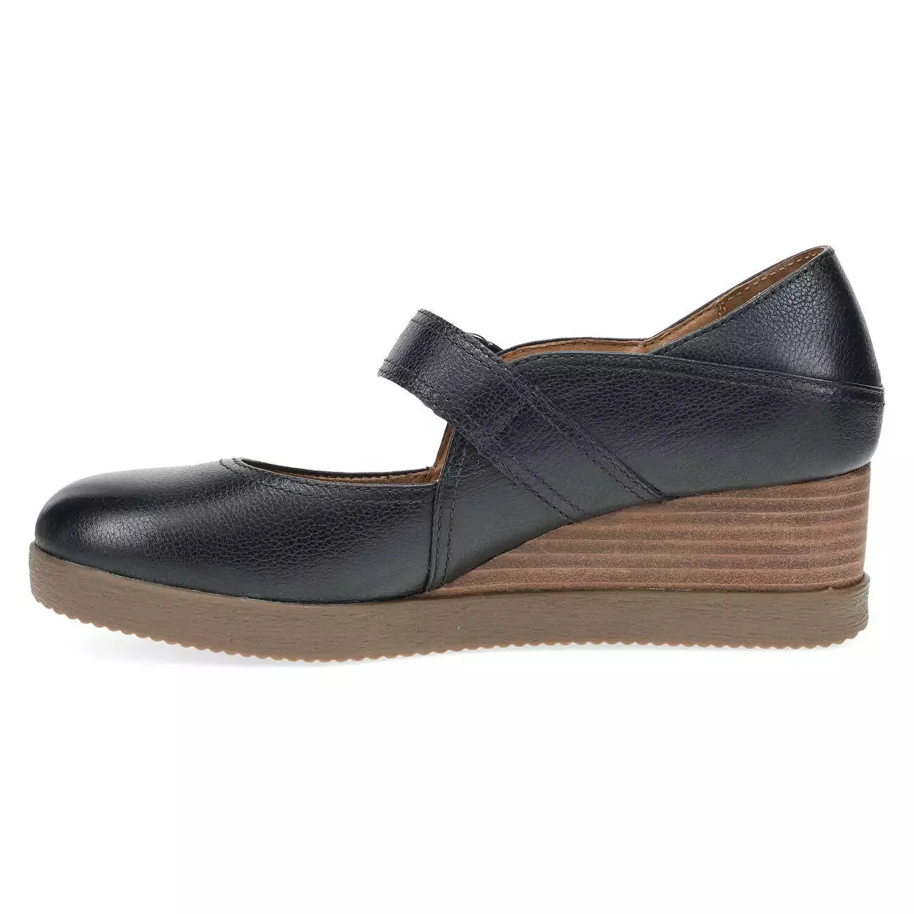 Dansko Women's Sandy Black Waterproof Milled 2415502300