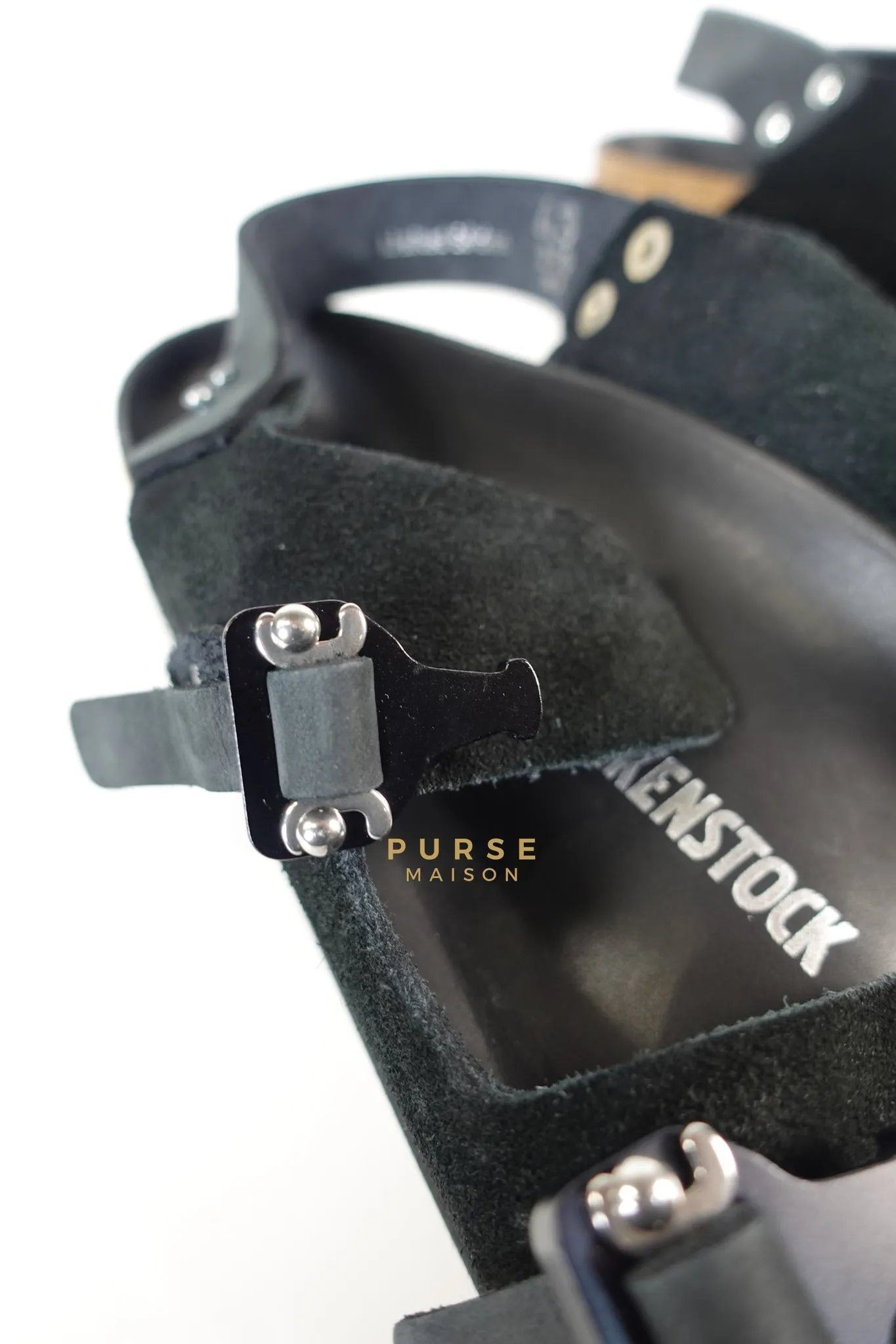 Dior x Birkenstock Milano Sandals in Black Smooth Calf Leather Size 43 (29cm)