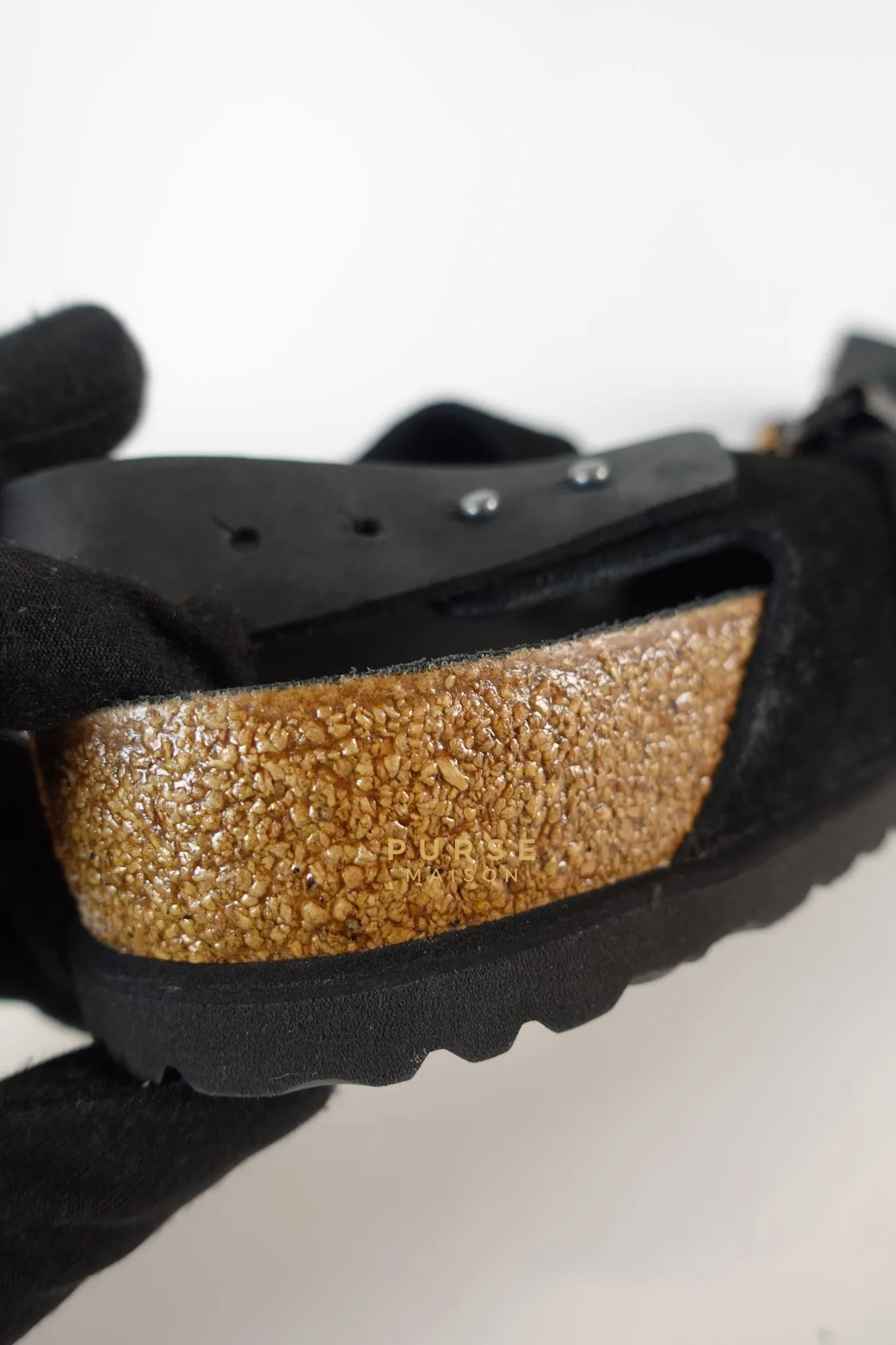 Dior x Birkenstock Milano Sandals in Black Smooth Calf Leather Size 43 (29cm)