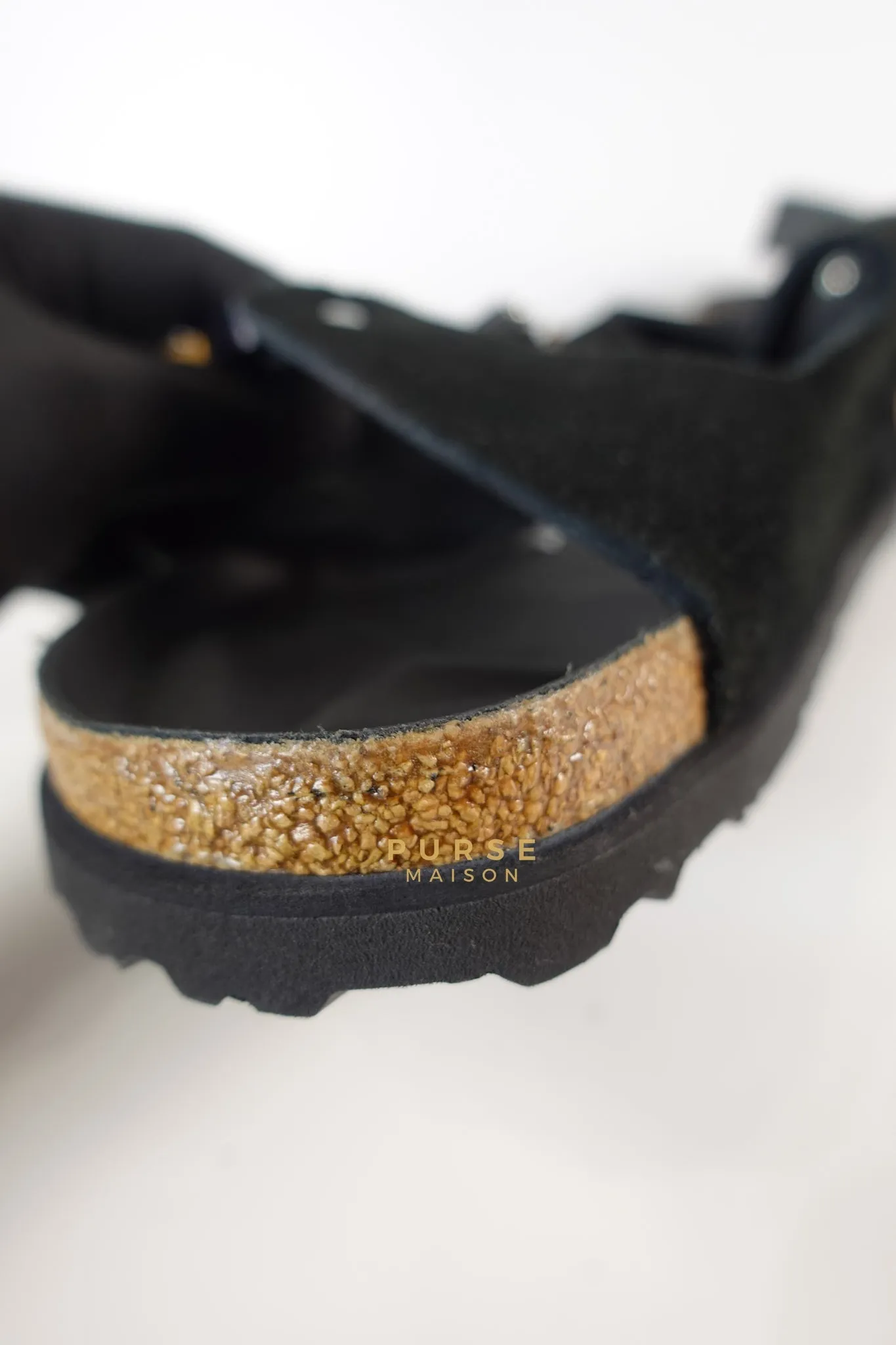 Dior x Birkenstock Milano Sandals in Black Smooth Calf Leather Size 43 (29cm)