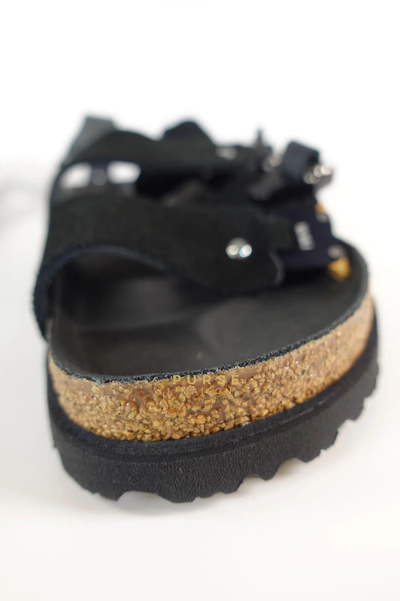 Dior x Birkenstock Milano Sandals in Black Smooth Calf Leather Size 43 (29cm)