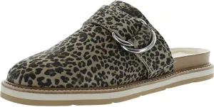 Dolce Vita Women's Verna Mule, TAN/Black Dusted Leopard Suede, 8.5