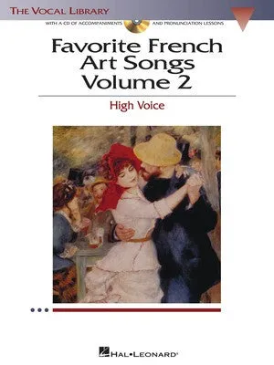 FAVORITE FRENCH ART SONGS VOL 2 HIGH