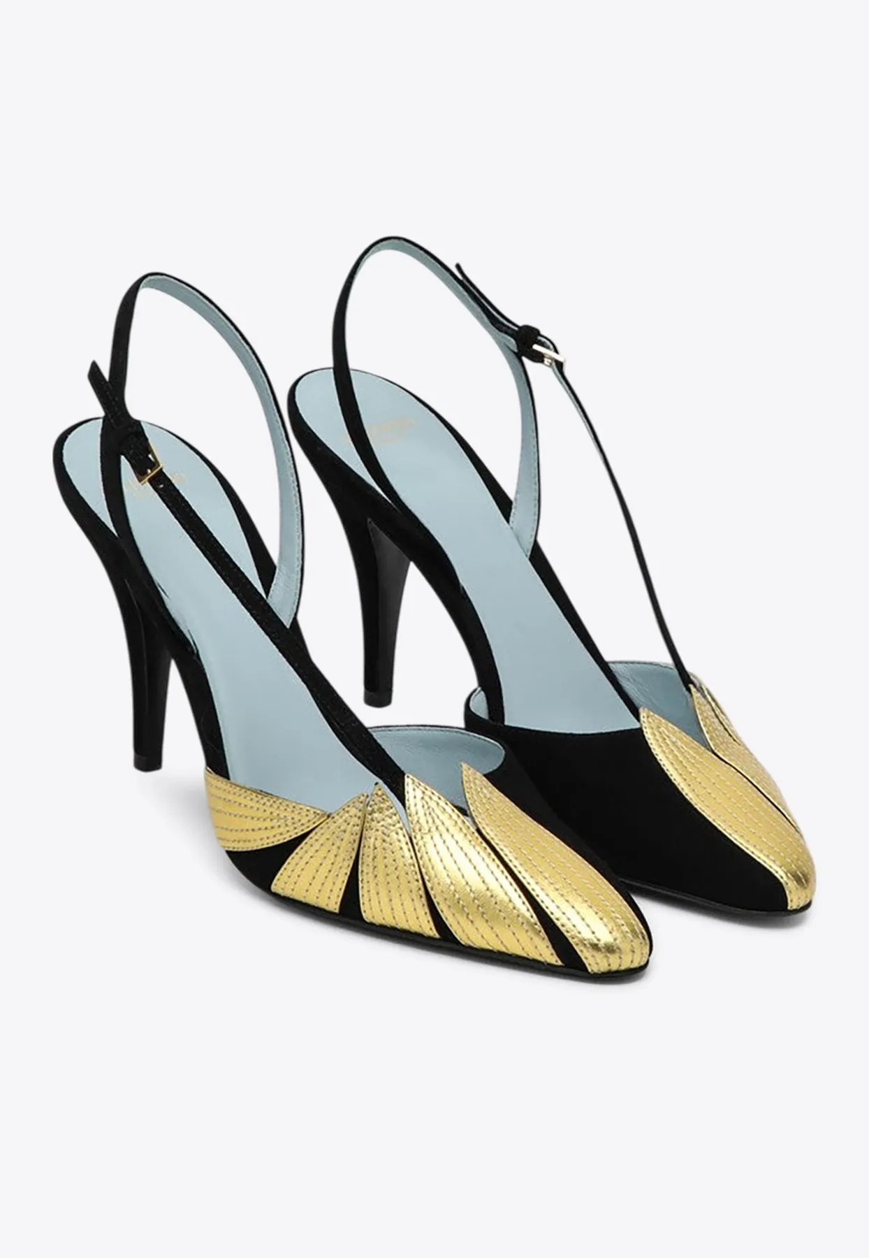 Foliefoliage 90 Slingback Pumps