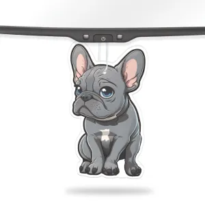 French Bulldog Air Freshener   Vinyl Decal