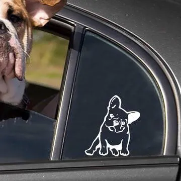 French Bulldog Puppy Vinyl Sticker