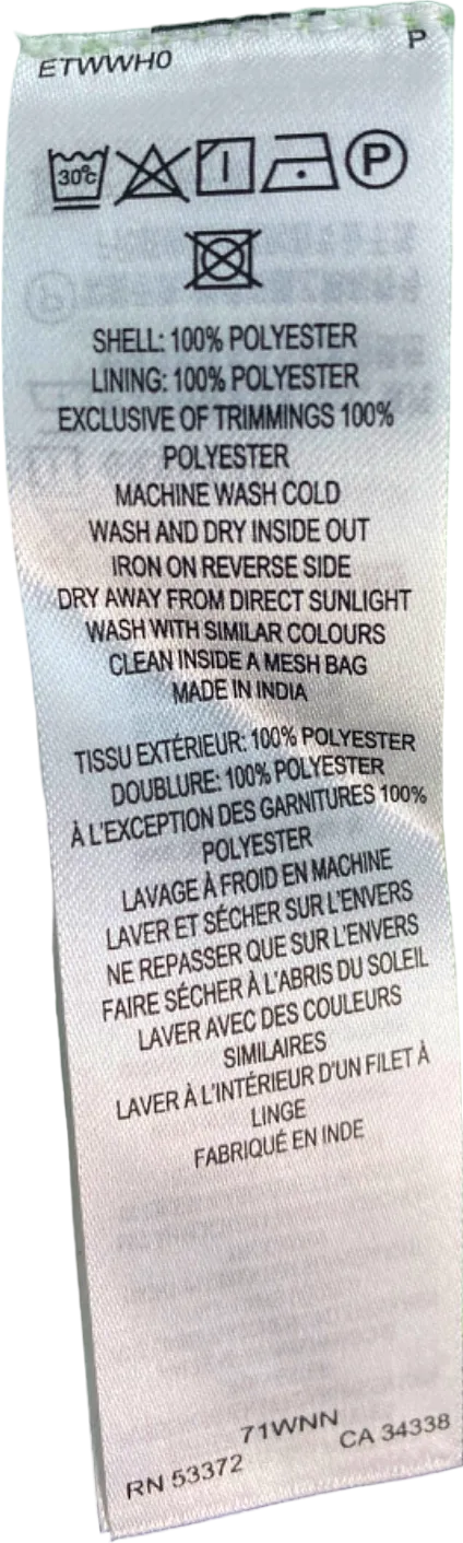 French Connection Blue Mist Multi Coloured Sequinned Midi Skirt UK 12