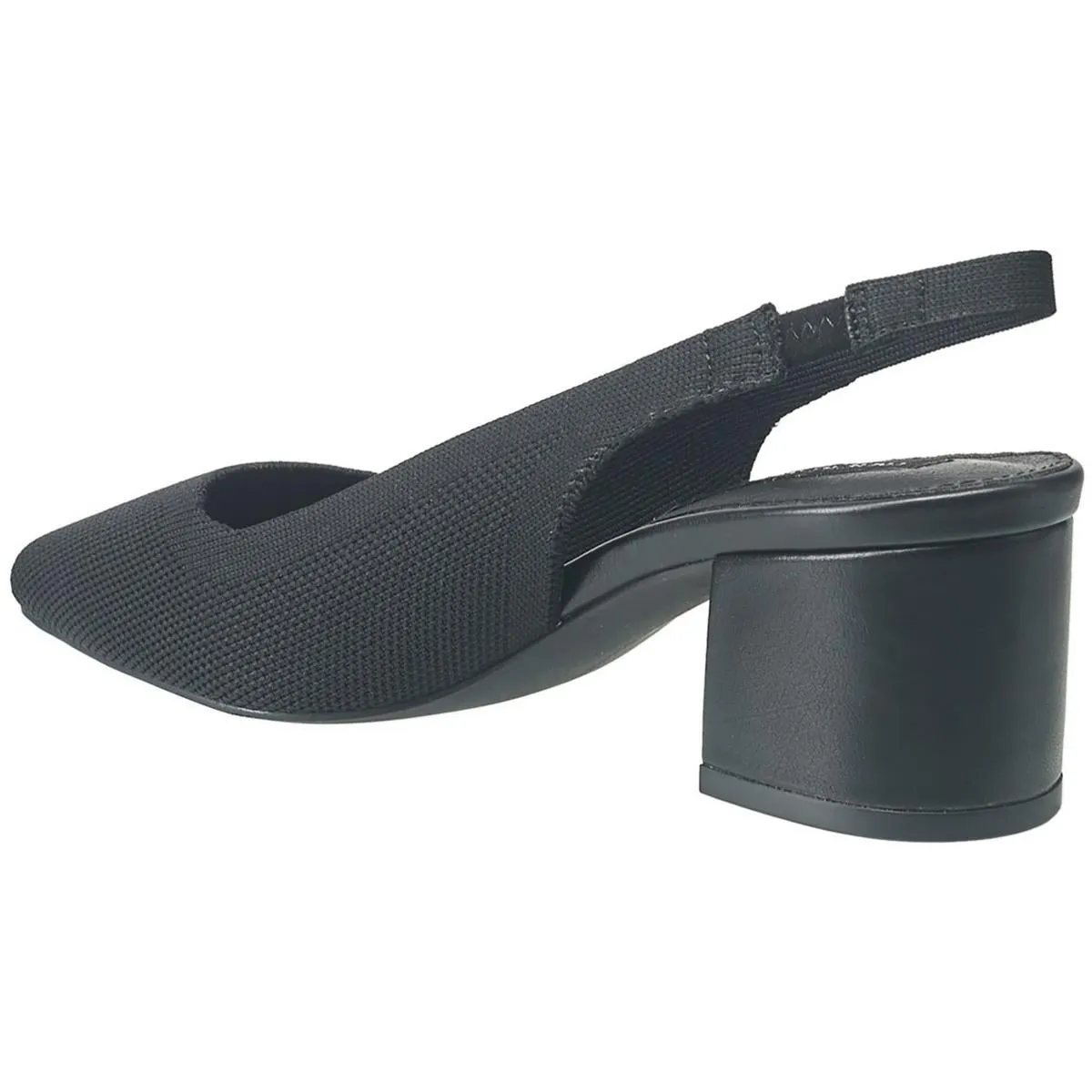 French Connection Womens Ghana Stretch Knit Slingback Heels