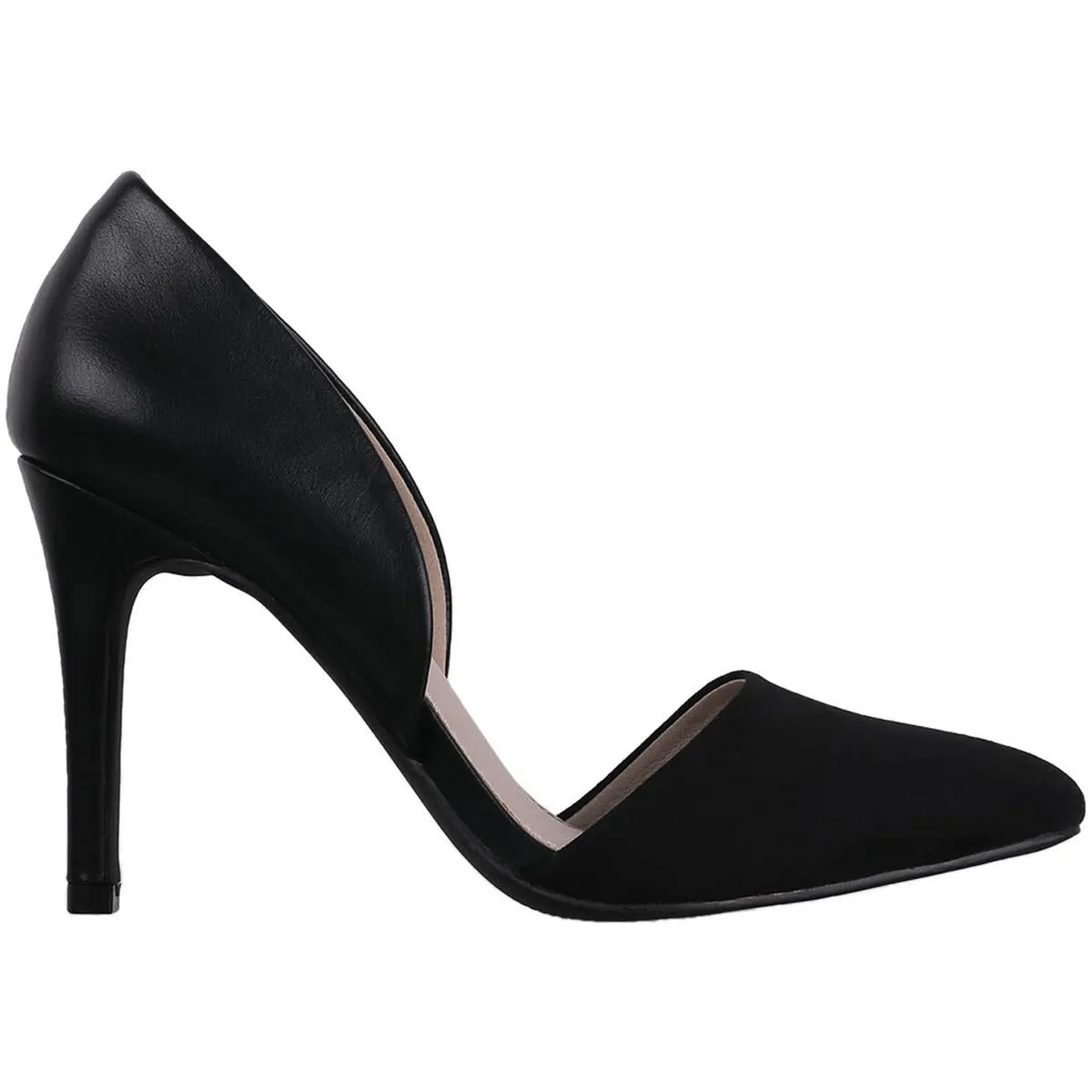 French Connection Womens Padded Insole Leather D'Orsay Heels
