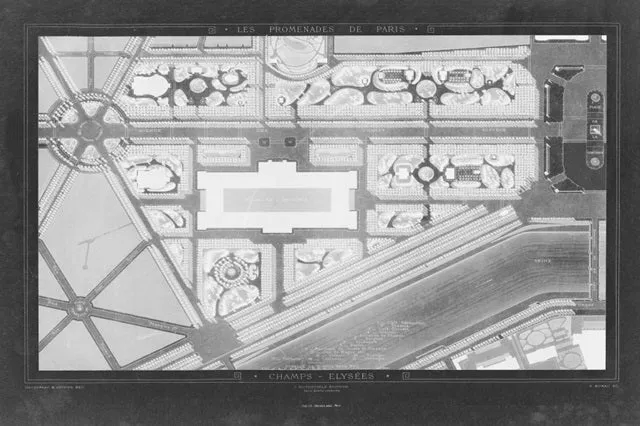 French Garden Blueprint IV