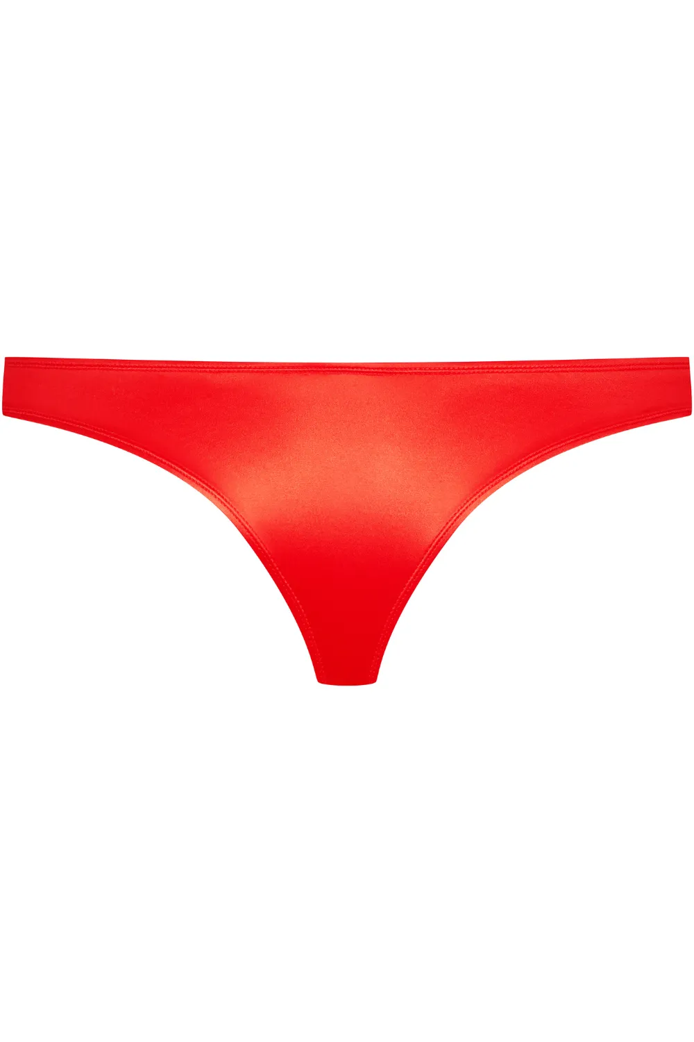 French Kiss High Cut Tanga Red