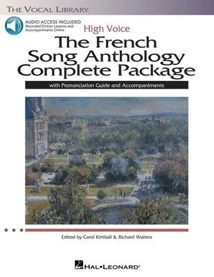 FRENCH SONG ANTHOLOGY COMPLETE PACKAGE HIGH BK/OLA