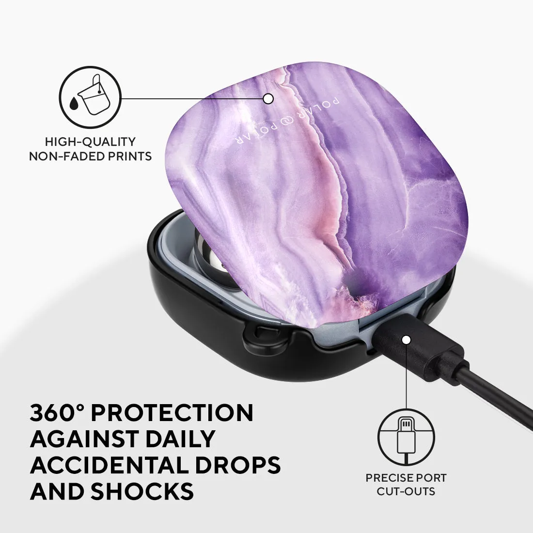 French Violet | Samsung Galaxy Buds2 Case