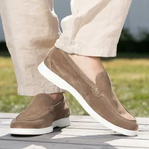 Gregers Sport Loafer II Suede Taupe M