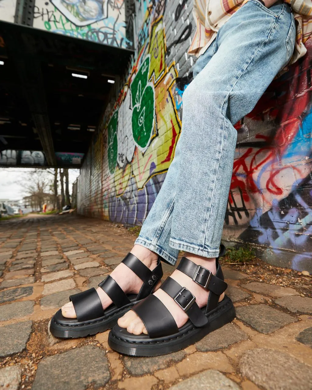 Gryphon Sandal - Black Brando